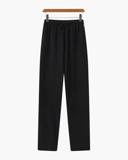 Relaxed Linen Drawstring Pants