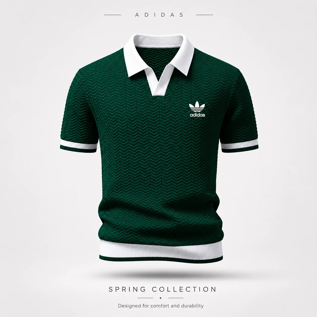 Adidas Men's Knit Polo