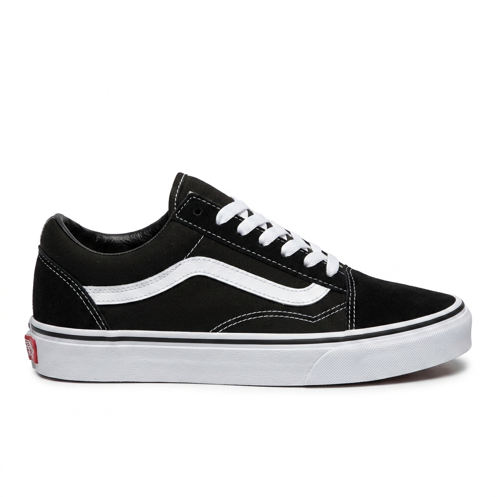 Tenis Old Skool Black White